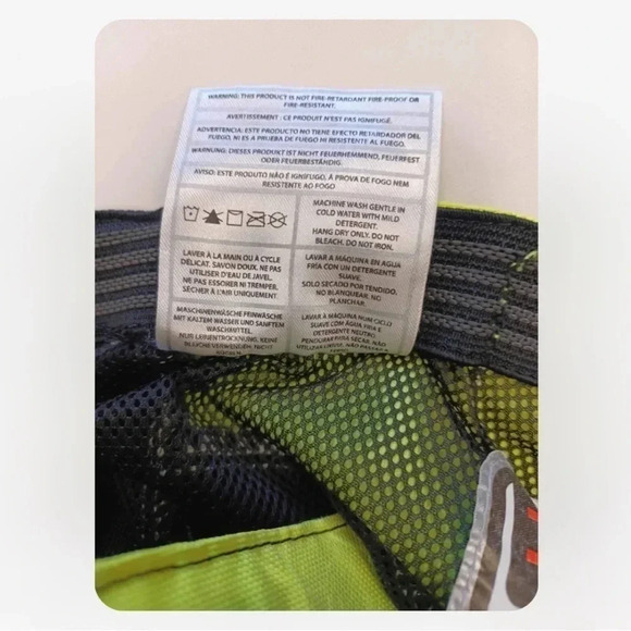 Fly Motocross Motorcycle Riding Pants  Black, Lime & Blue Size 30 - Picture 8 of 12